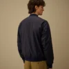 Giacca bomber con lenti in tessuto misto Bi-TM