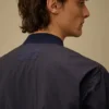 Giacca bomber con lenti in tessuto misto Bi-TM