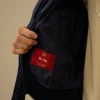 Giacca bomber con lenti in tessuto misto Bi-TM
