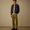 Giacca bomber con lenti in tessuto misto Bi-TM