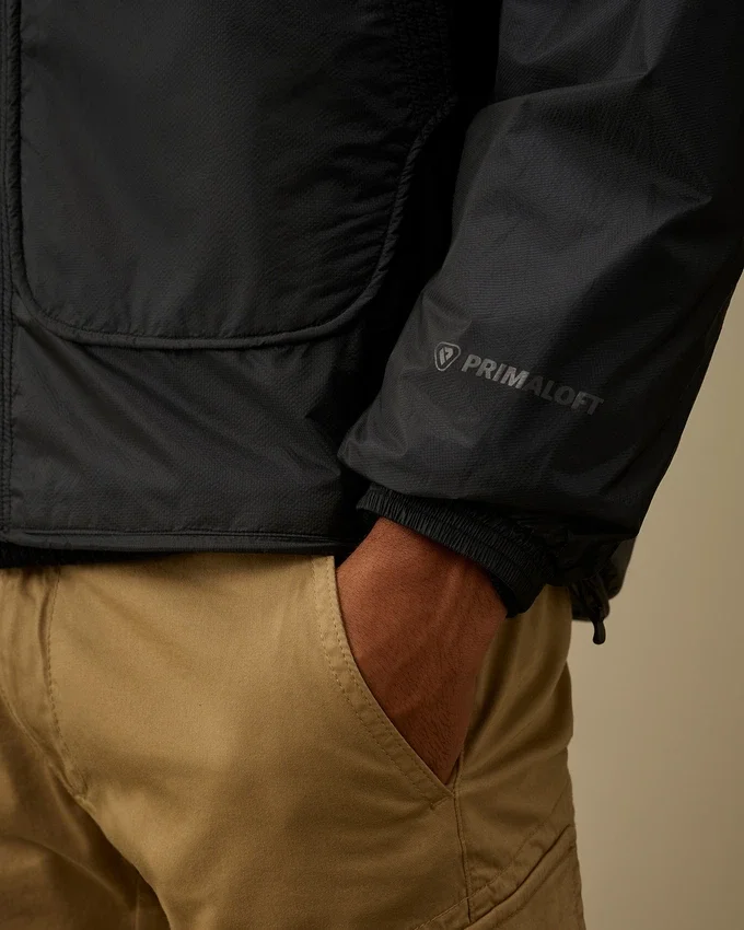 Giacca con cappuccio e lenti “Nada Shield” ripiegabile in Primaloft® Evolve