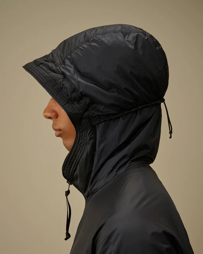 Giacca con cappuccio e lenti “Nada Shield” ripiegabile in Primaloft® Evolve