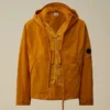 Giacca con cappuccio in twill Lens