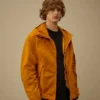 Giacca con cappuccio in twill Lens