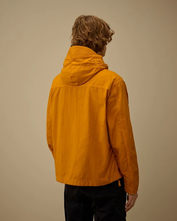 Giacca con cappuccio in twill Lens