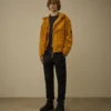 Giacca con cappuccio in twill Lens
