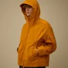 Giacca con cappuccio in twill Lens