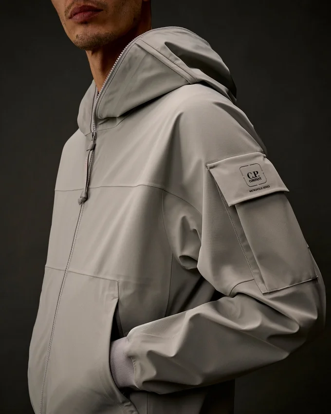 Giacca con cappuccio MetroShell della Metropolis Series