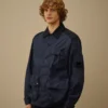 Giacca con lenti in Flatt Nylon e bottoni misti