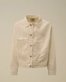 Giacca con zip in denim Bull