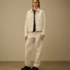 Giacca con zip in denim Bull