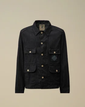 Giacca da campo in denim 3/1