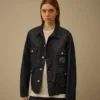 Giacca da campo in denim 3/1