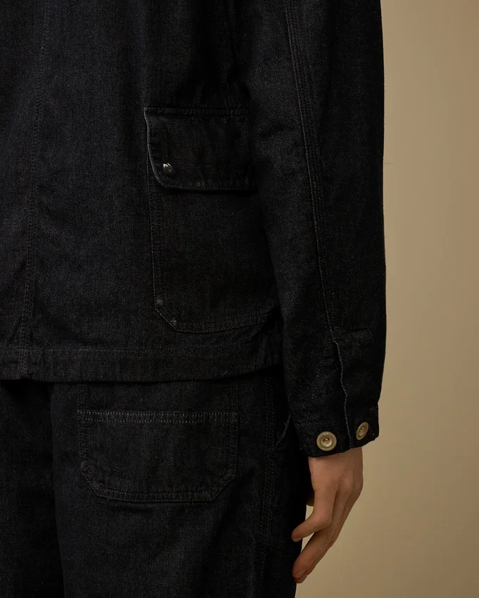 Giacca da campo in denim 3/1