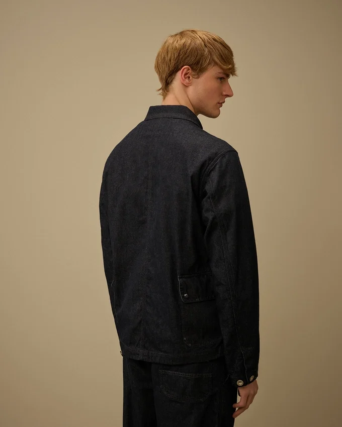 Giacca da campo in denim 3/1