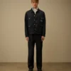 Giacca da campo in denim 3/1