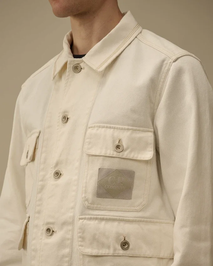 Giacca da campo in denim Bull