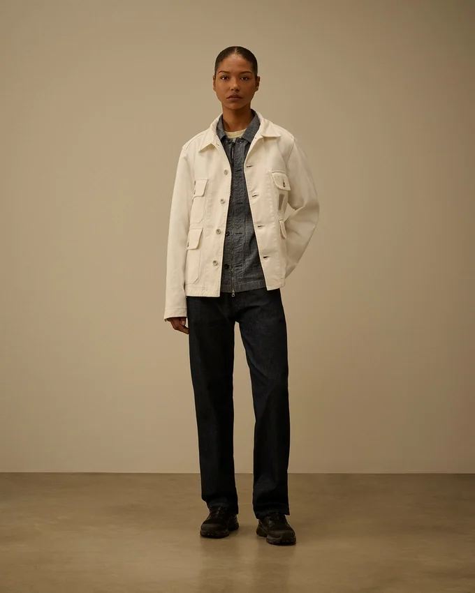 Giacca da campo in denim Bull