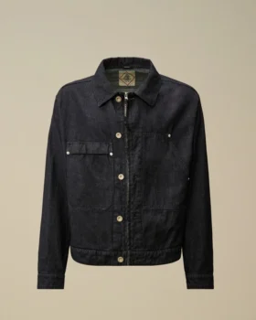 Giacca in denim 3/1 con cerniera