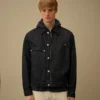 Giacca in denim 3/1 con cerniera