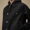 Giacca in denim 3/1 con cerniera