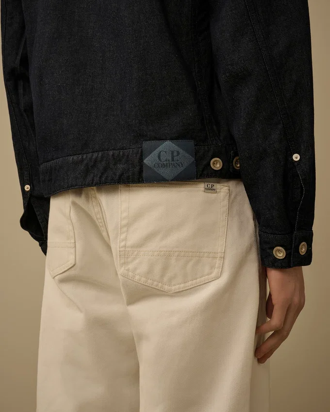 Giacca in denim 3/1 con cerniera