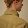 Giacca in twill con lenti e zip