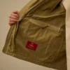 Giacca in twill con lenti e zip