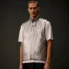 Gilet con cappuccio della Metropolis Series in Nano Titanium