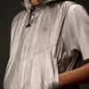 Gilet con cappuccio della Metropolis Series in Nano Titanium