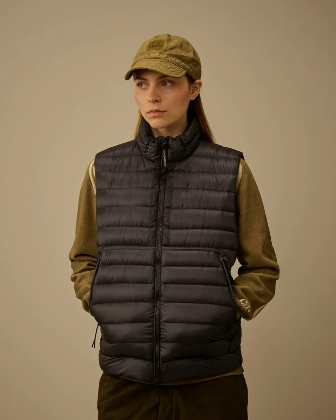 Gilet con lenti in piuma D.D. Shell