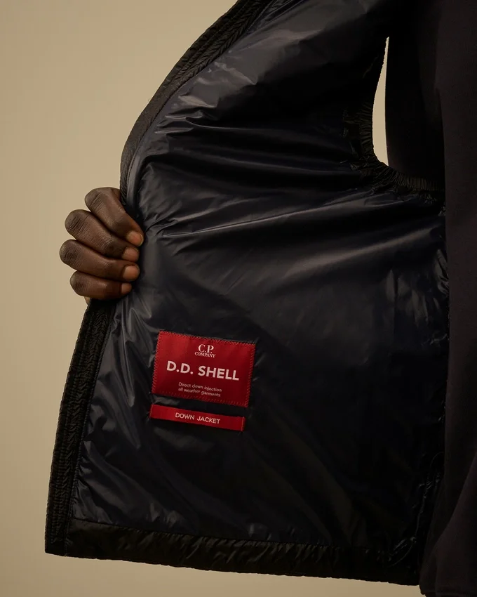 Gilet con lenti in piuma D.D. Shell