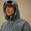 Goggle Jacket in 50 Fili sbiancata all’indaco