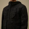 Goggle Jacket in Chrome-R