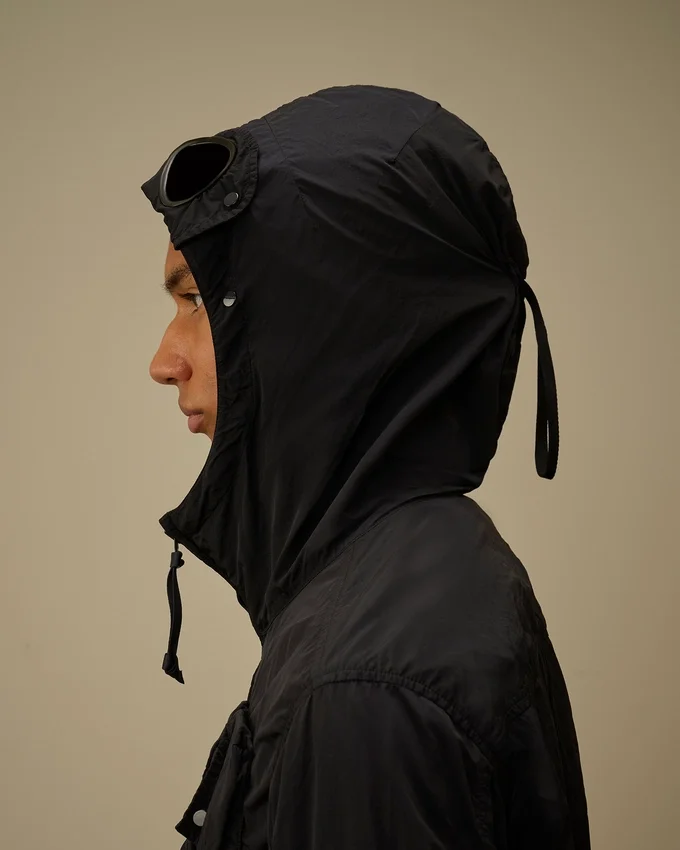 Goggle Jacket in Chrome-R