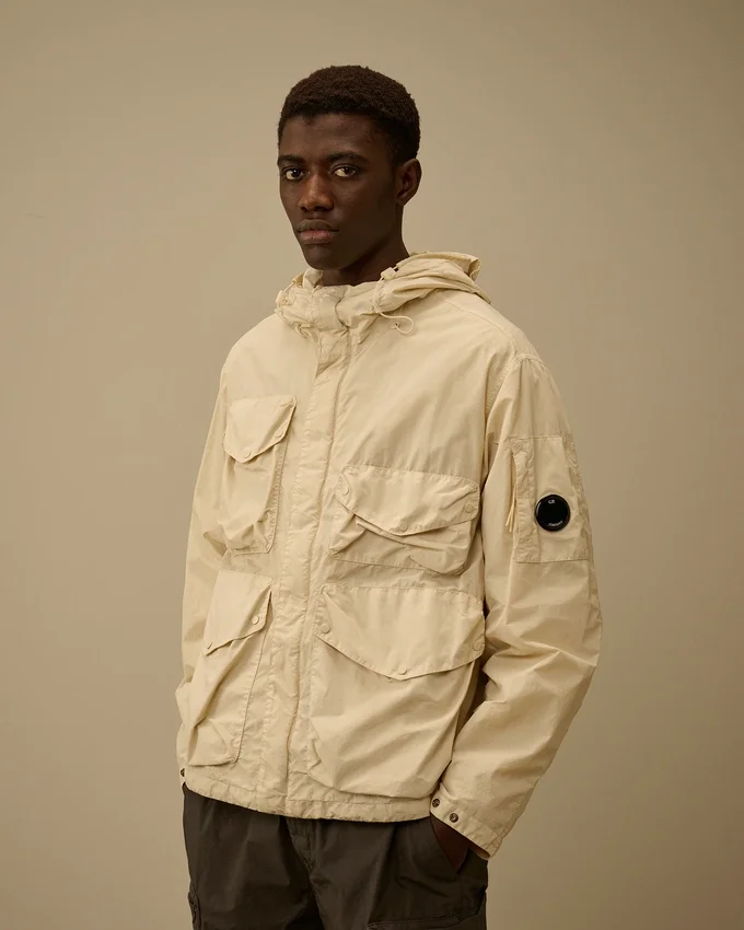 Goggle Jacket in Flatt Nylon