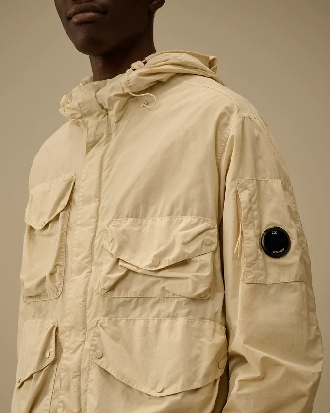Goggle Jacket in Flatt Nylon