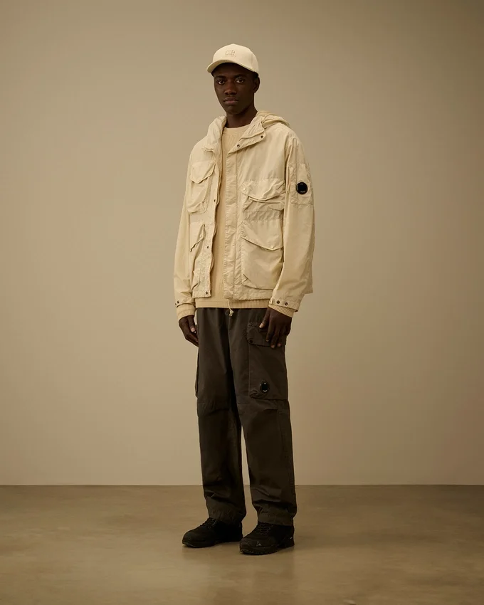 Goggle Jacket in Flatt Nylon