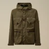 Goggle Jacket in misto Panama-R