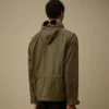 Goggle Jacket in misto Panama-R