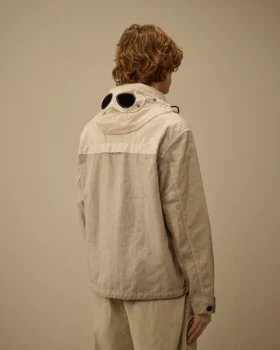 Goggle Jacket in misto Rafia-R
