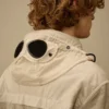 Goggle Jacket in misto Rafia-R