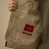 Goggle Jacket in misto Rafia-R