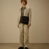 Goggle Jacket in misto Rafia-R