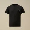 Maglietta a maniche corte in jersey di cotone 30/1 U16 con toppa con logo
