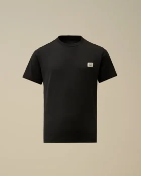 Maglietta a maniche corte in jersey di cotone 30/1 U16 con toppa con logo