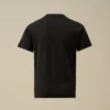 Maglietta a maniche corte in jersey di cotone 30/1 U16 con toppa con logo