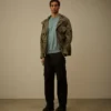 Maglione a collo rotondo in cotone Sea Island con Lens