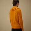 Maglione con cappuccio in misto cotone e nylon Lens