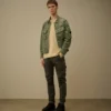 Maglione in cotone Sea Island con dettaglio a forma di Lens